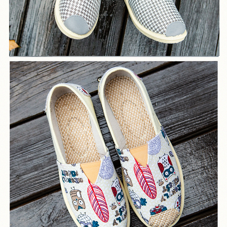 Mocassins femme en Toile - Ref 3440485 Image 34