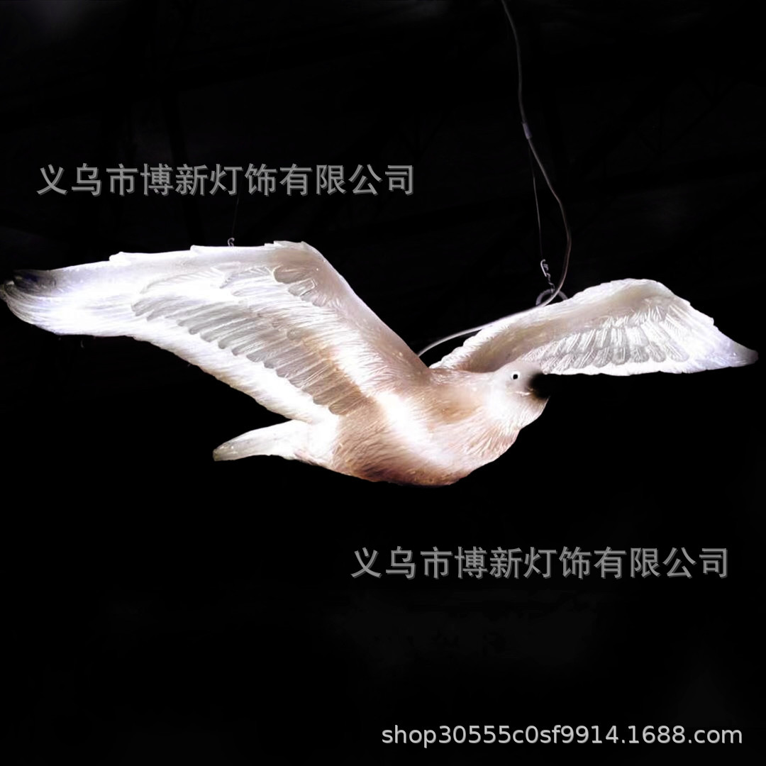 Cross-border supply LED swan outdoor waterproof creative animal-shaped lights Landscape courtyard park ornaments detail image 10