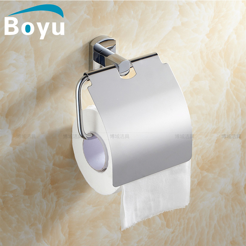 All copper TOILET Tissue holder bathroom toilet Roll holder Restroom Paper towel tube hotel Tissue box Wall hanging