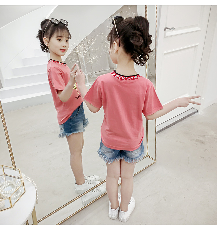 T-shirt enfant en coton - Ref 3427935 Image 37