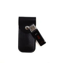 新品皮革U盘保护套 PU学生教师U盘皮套 厂家定制logo和颜色