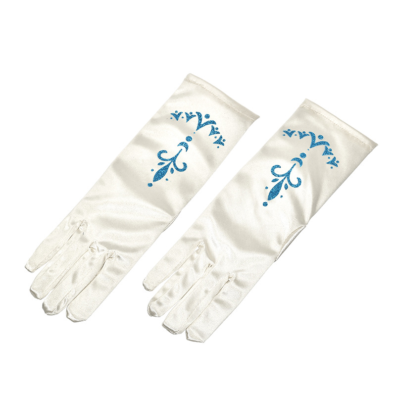 婚庆产品厂家直供新款多色手套冰雪奇缘儿童舞台演出五指手套服装配饰批发详情图8