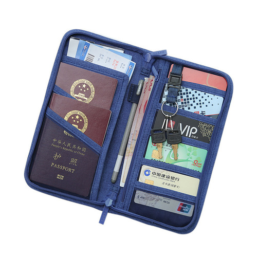 Cationic multifunctional travel passport bag Korea waterproof and dustproof card portable overseas travel document passport bag