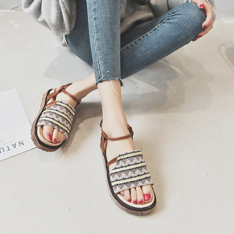 Chaussures été pour femme en Caoutchouc - Ref 3346924 Image 23