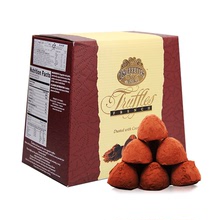 法國truffles松露巧克力進口零食原味黑巧克力年貨送禮盒1kg現貨