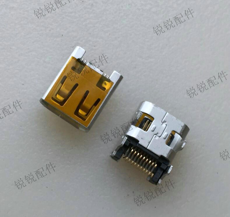 Notebook computer mini HDMI mother seat 19P patch high -definition…
