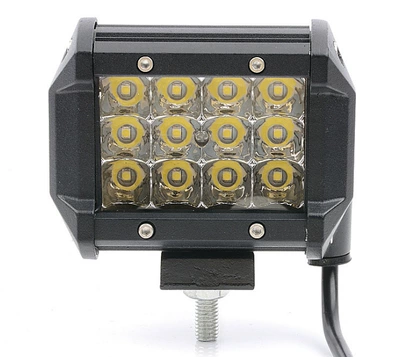 Xarici ticarət üçün 4 düym 36W kvadrat LED işıq, yolsuzluq avtomobili üçün