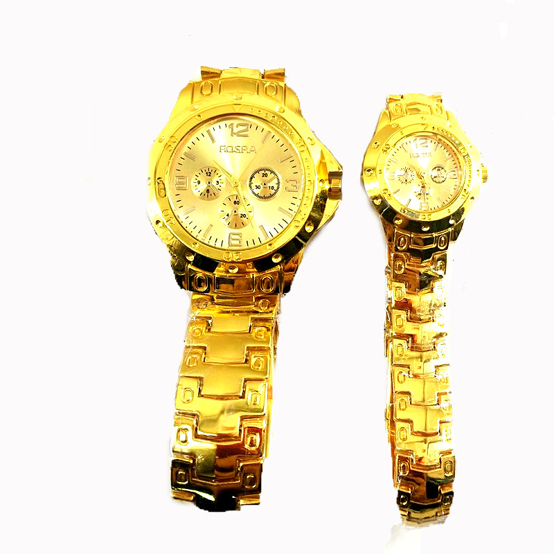 Casual Color Sólido Hebilla Plegable Simple Cuarzo Relojes De Mujer display picture 6