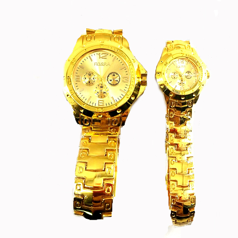 Unisex Gender Casual Style Casual Solid Color Single Folding Buckle Quartz Women's Watches