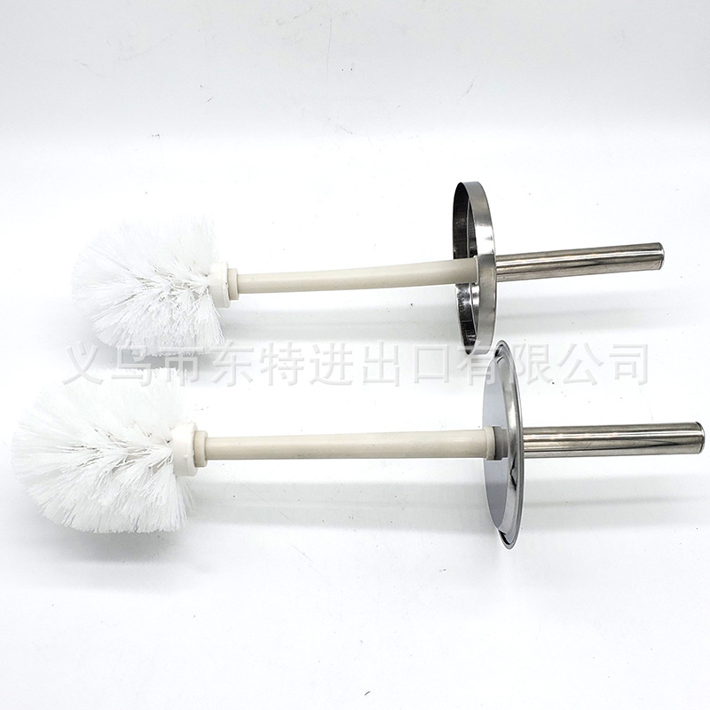 厂家直销不锈钢马桶刷家用清洁用品卫浴洁净工具酒店马桶刷隐藏式详情图9