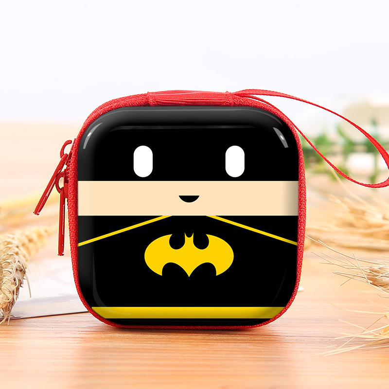 Cute Cartoon Square Zipper Coin Purse display picture 1