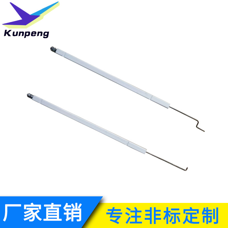 厂家定 制非标陶瓷点火针，工业炉点火电极，各种烧嘴点火棒