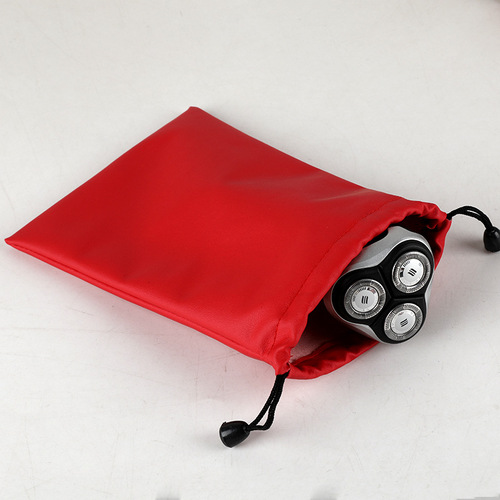 移动电源束口收纳袋防水防尘手机袋套头戴式耳机保护袋套可印LOGO