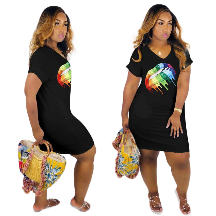 tshirt dress v neck