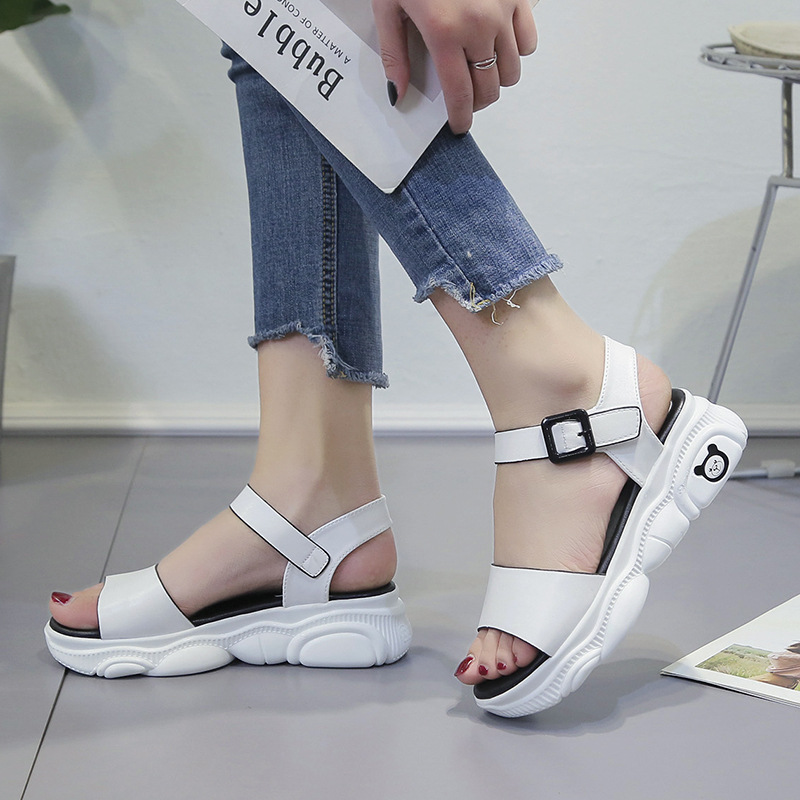 Chaussures été pour femme en Caoutchouc - Ref 3346527 Image 4