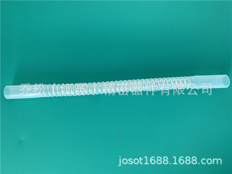 乔松PFA 451波纹管 超纯PFA波纹管 加厚型透明特氟龙波纹管