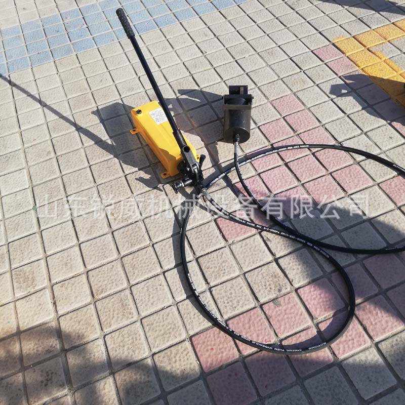 手动锚索切断器 20T煤矿锚杆拉力计指针式锚索张拉机具