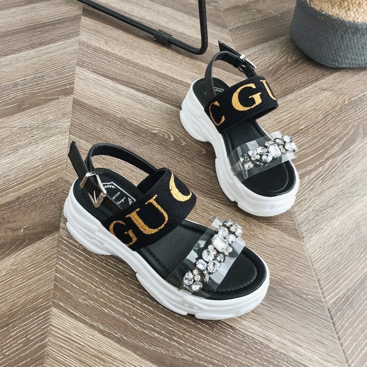 Chaussures été pour femme en Caoutchouc - Ref 3345553 Image 3