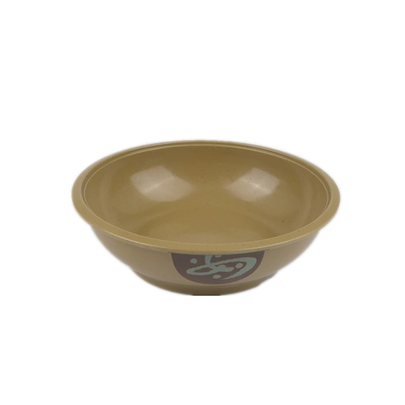 Оптовая Ruyi Flower Millenine посуда imitation porcelain пластиковая миска для супа 10 дюймов 11 дюймов широкая кайма - защита горячая большая миска для супа риса