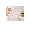 Matte automatic plastic umbrella, wholesale, custom made