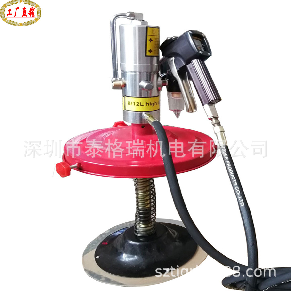 数显气动黄油机TGRJD润滑脂注油器计量注脂机气动油脂加油泵现货