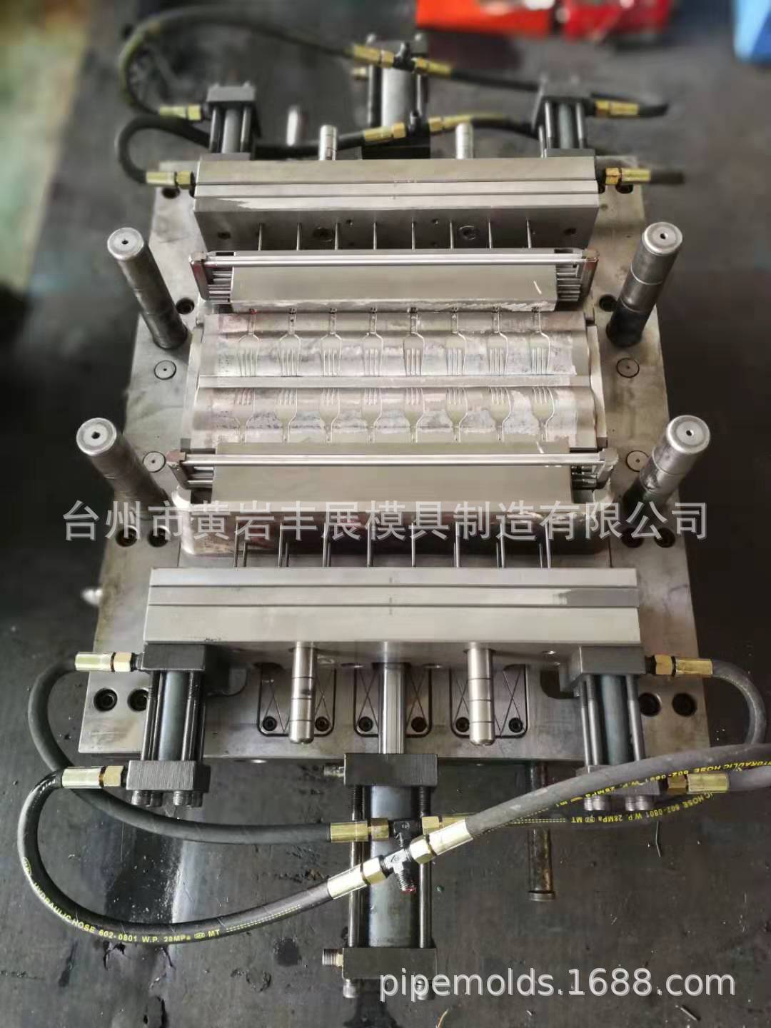 厂家供应塑料叉子一次性折叠塑料叉子餐具模具