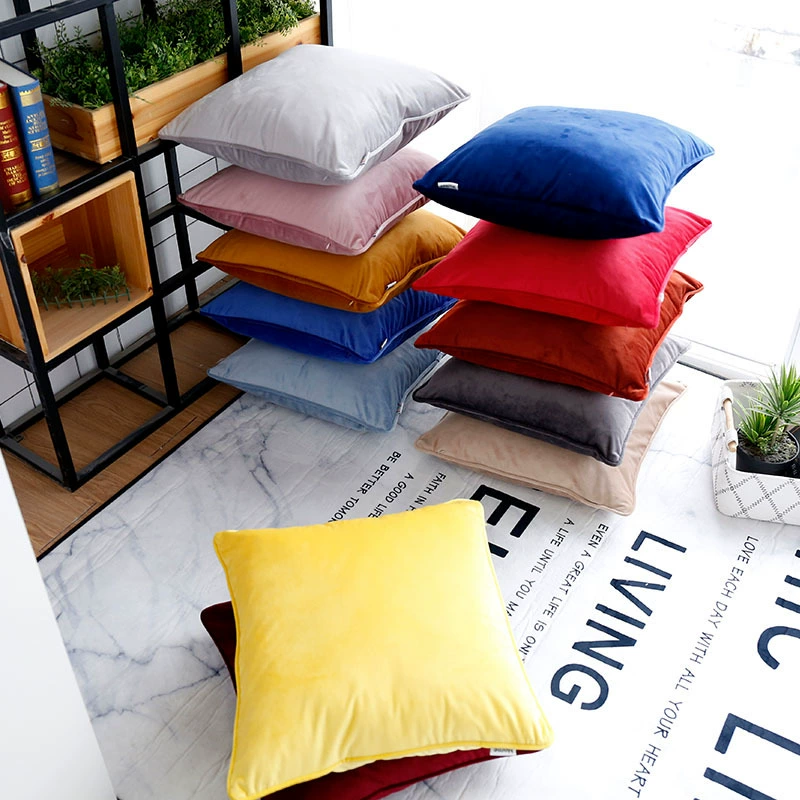 Comfortable pillow, pillowcase, cloth, sofa, home decor