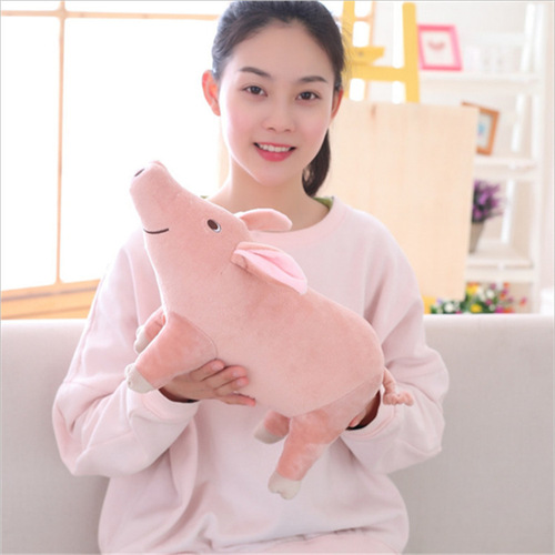 Wholesale Pig Doll Plush Toy Simulation Pig Doll Creative Gift Rag Doll Pillow Grab Machine Doll Gift