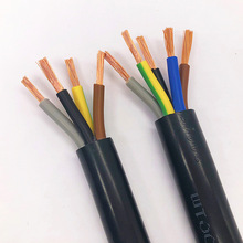 奔達康RVV234芯1.5 2.5 4.0平方電纜線護套線銅芯阻燃3C電源線