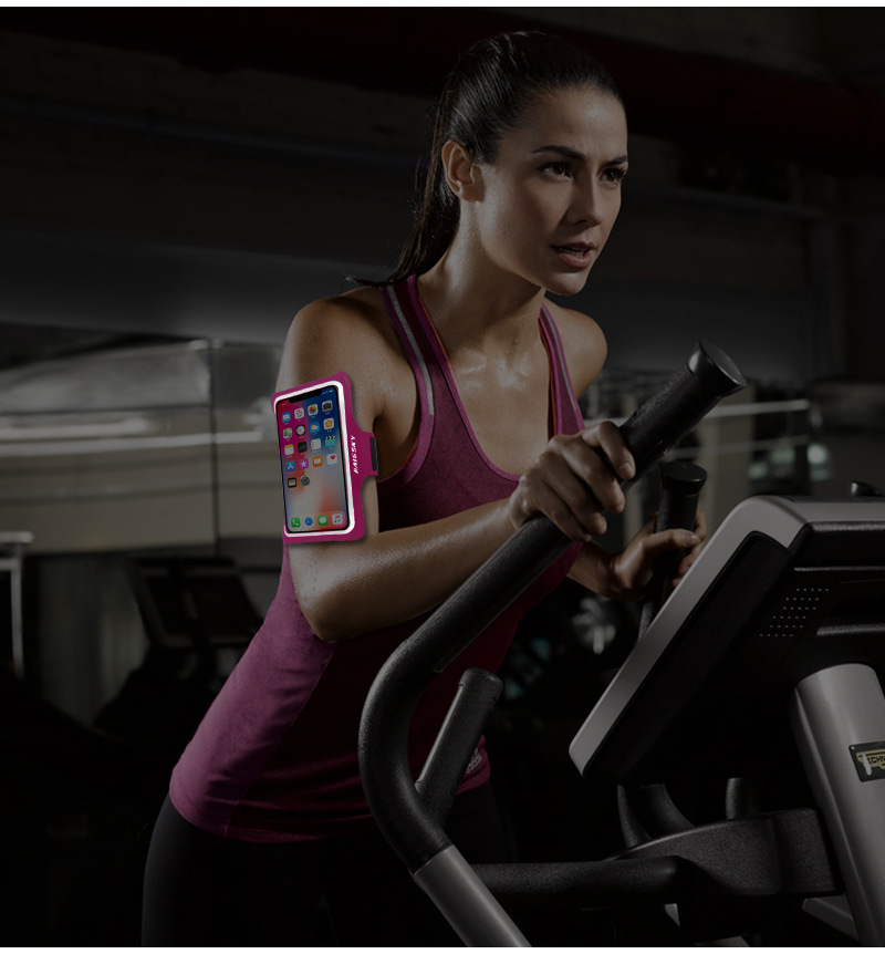 haissky手机臂包男女跑步手机臂带户外运动健身