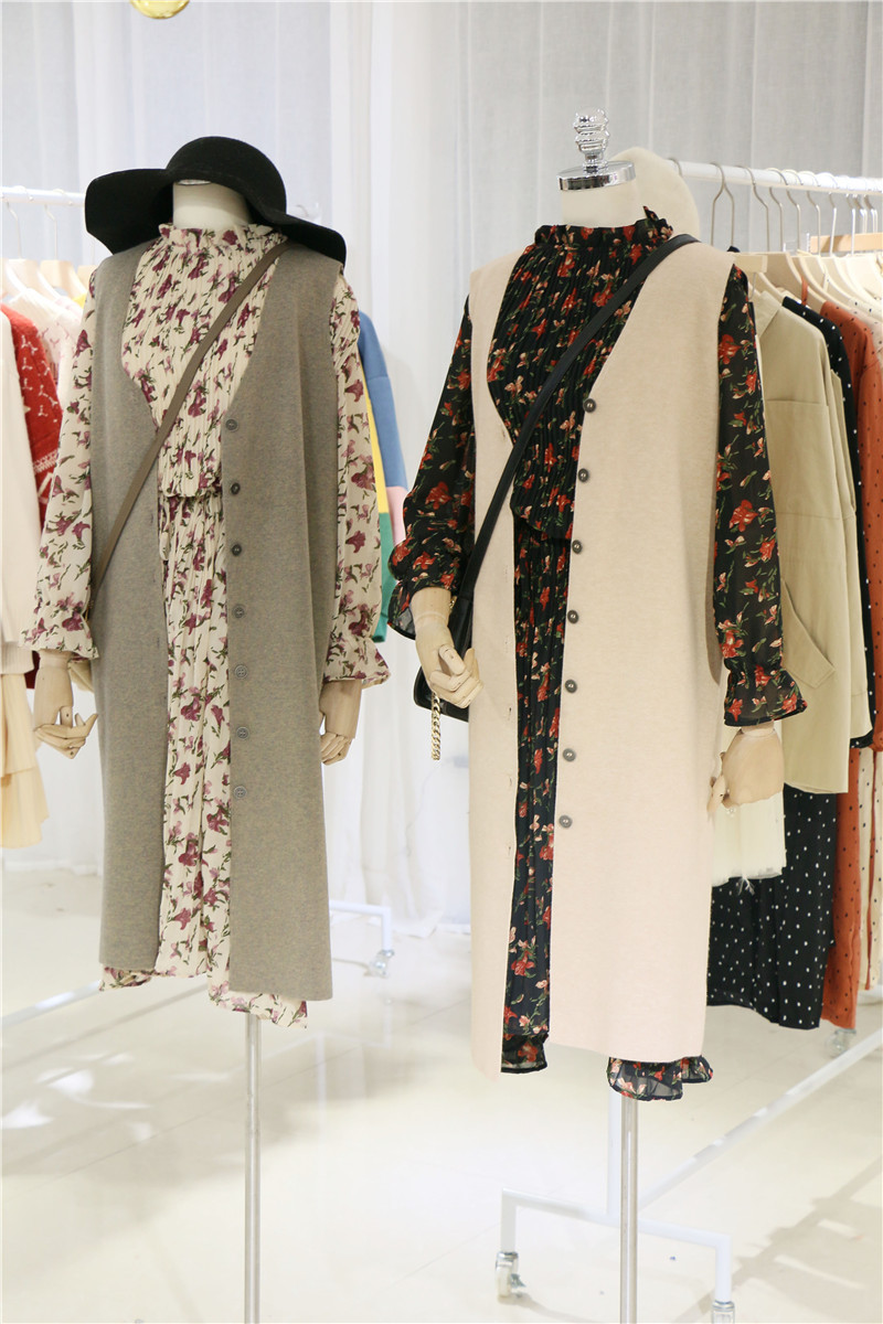 Gilet femme en Mélange de coton - Ref 3316277 Image 8