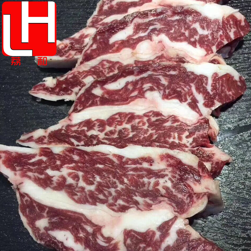 澳洲517厂内裙肉 原切冷冻牛肉韩式烤肉烧烤 谷饲280天雪花横膈膜