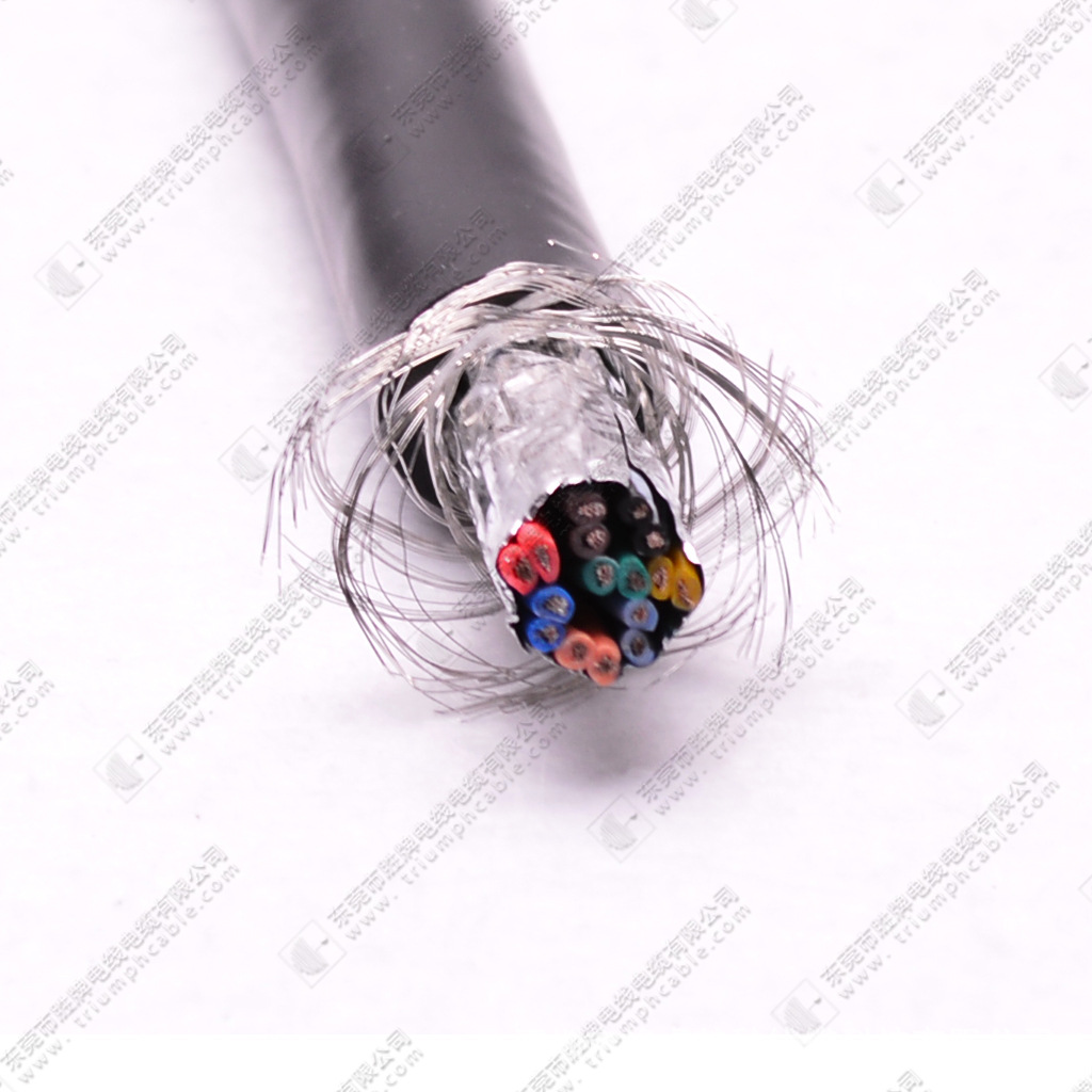 多芯屏蔽双绞线   双层屏蔽铝箔加编织现货   无氧裸铜现货