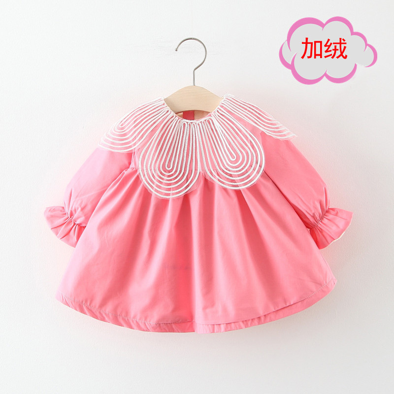 2020 Winter new girl cotton skirt