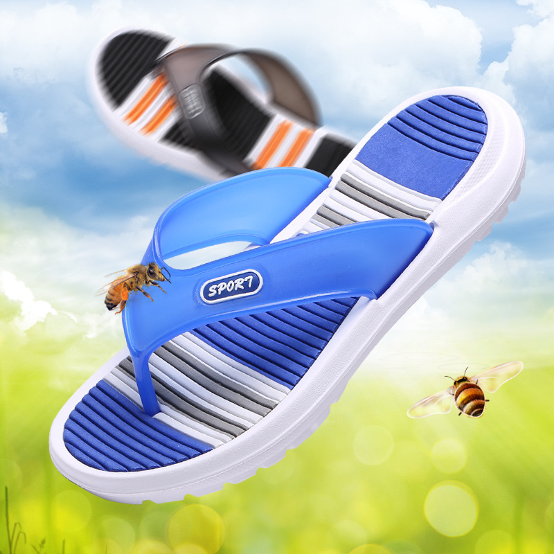 2019夏季新款45大码拖鞋男士青春潮流内外室浴防滑拖鞋耐磨凉拖鞋|ru