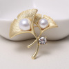 Fashionable retro brooch