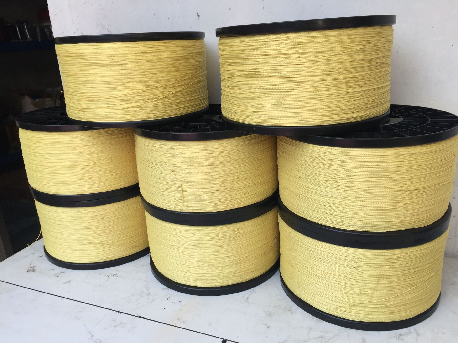 耐温芳纶绳 高强度耐火耐磨芳纶绳子