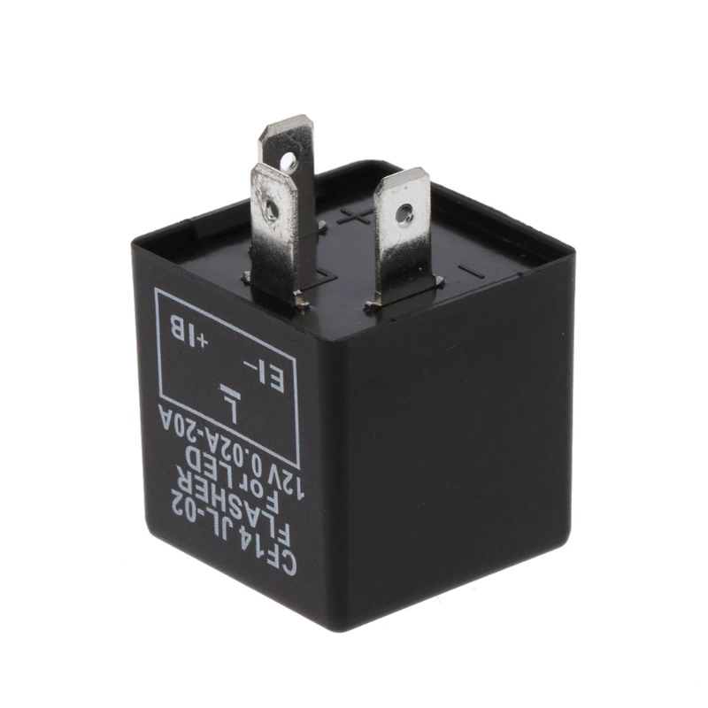 CF14 короткоблочная светодиодная вспышка реле автомобиля трипиновая LED12V 0.1-20A
