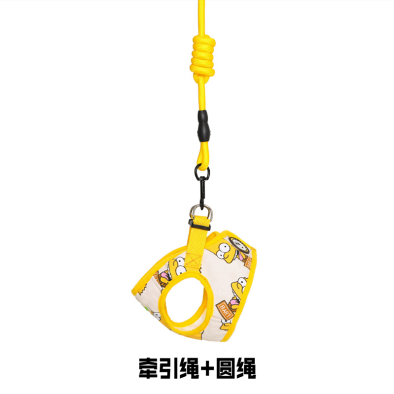 Correa de pecho + cuerda redonda