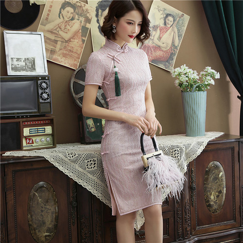 Women Chinese Dress Cheongsam Qipao dresses Qipao long short sleeve Qipao skirt