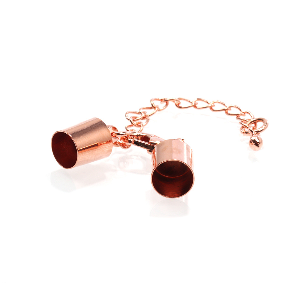 20g Weight Extension Chain Jewelry Making Type 4*8mm, 5*9mm, 6 * 10mm Jewelry Making Size DIY Jewelry Accessories Classification 1 Piece Quantity Copper Material Solid Color Pattern Plating Design Casual, Simple Style Style 1 Piece Copper 4*8mm 5*9mm 6 * 10mm Jewelry Accessories 7