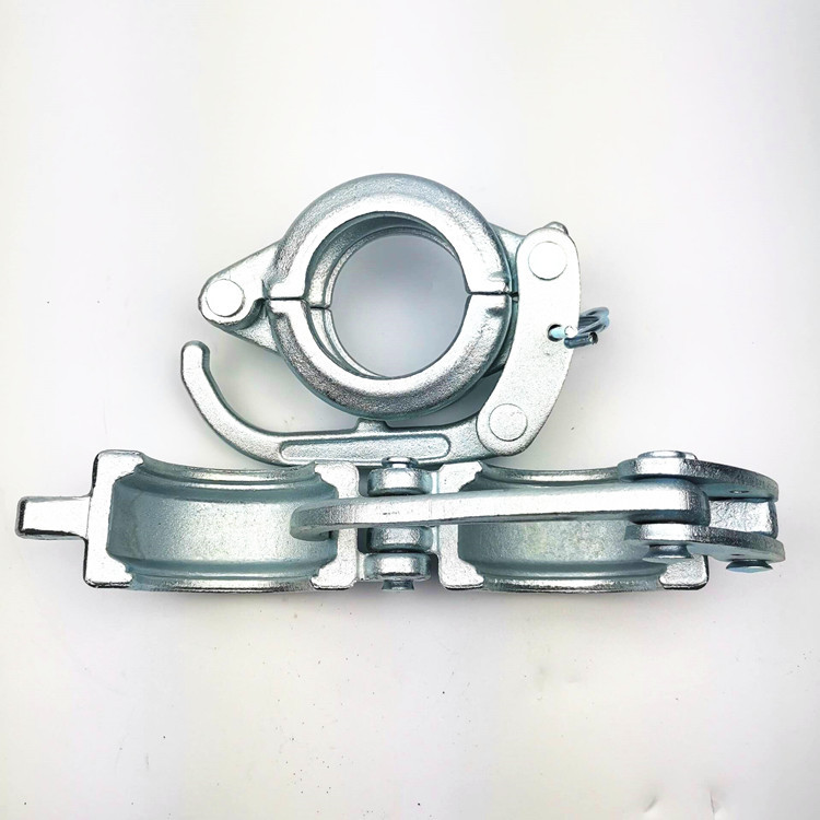 施维英快速HD管卡3寸混泥土快速连接卡箍泵管接头连接抱箍|ru