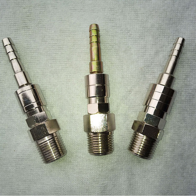 厂家直销 二氧化碳接头 气体快速接头 不锈钢黄铜气体快速接头|ms