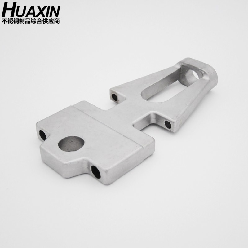 食品机械屠宰线配件管轨滑架板全硅溶胶工艺不锈钢精密铸造件