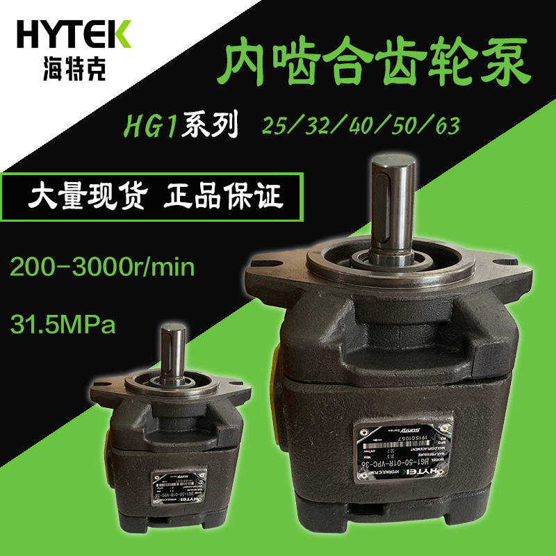 【现货】HYTEK海特克HG1系列HG1-25/32/40/50/63-01R-VPC内齿轮泵