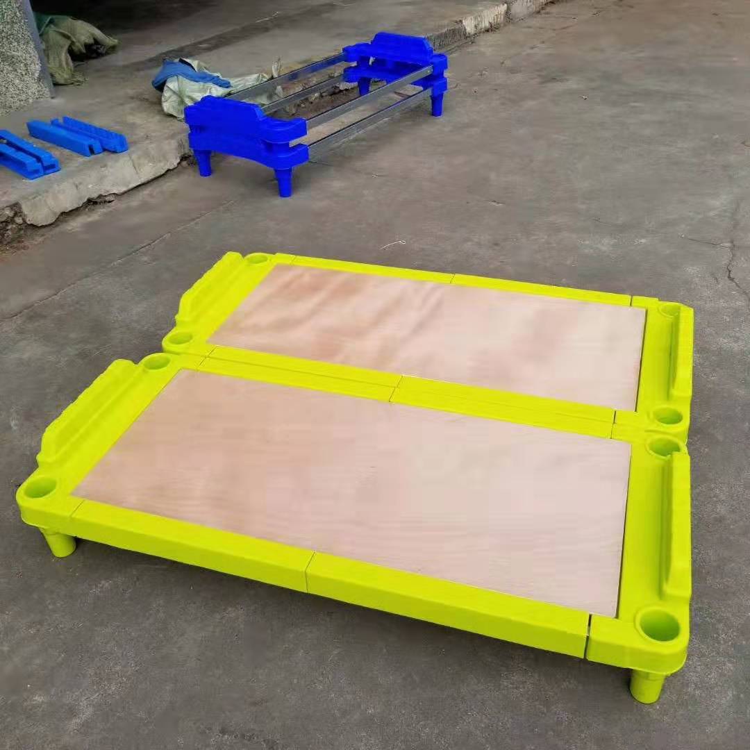 Kindergarten Applicable Nap Small Kindergarten Bed Tong Bed Plastic Bed Wooden Ping Tiled Bed Kindergarten High Bed