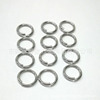 Factory direct selling 2.0*15mm stainless steel line cutting ring flat cut open mouth openings flat mouth single ring