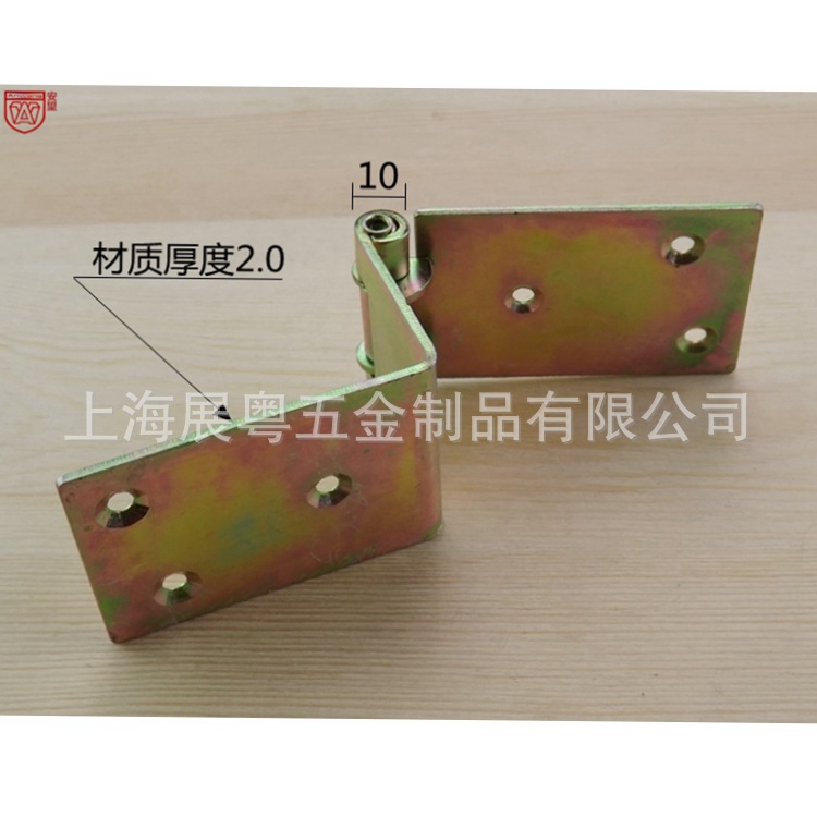 AW bisagra de ángulo bisagra de zinc de color bisagra de caja de madera bisagra de caja verde militar especial equipo de bisagra de caja de embalaje bisagra