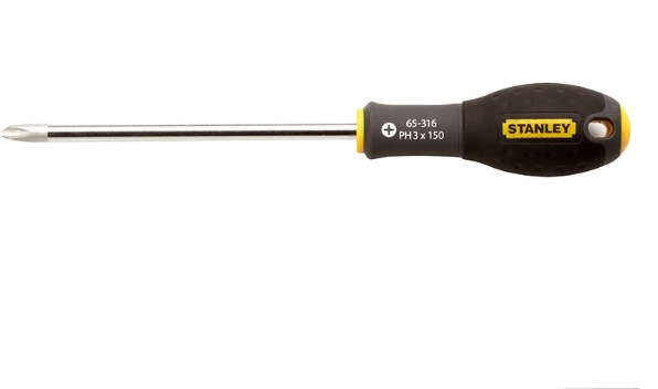 史丹利三色柄十字螺丝批65-206-14~65-316