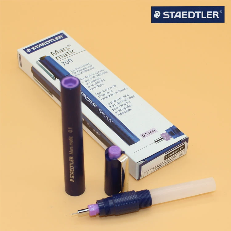 Ручка для рисования Staedtler серии 700, Германия. Высококачественная игольчатая ручка для рисования, которую можно добавлять в чернила.
